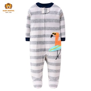 Babymontel - pijama de bebé con motivo de pájaro exótico