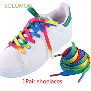 SOLOMON Hombres Pequeña empresa Moda Calzado de color Cordón Mujeres De color Cadena Multicolor Decoración Accesorios para calzado Calzado estampado
