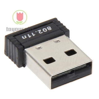 (toyouself1) 802.11n/g/b 150Mbps Mini USB WiFi Adaptador Inalámbrico Red LAN Tarjeta