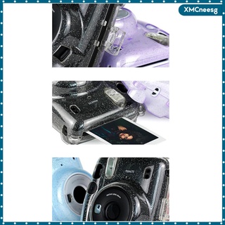 [Ready Stock] Camera Case Bag Compatible with Mini 11 Instant Camera with Detachable Adjustable Strap Crystal Case