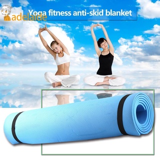 Alfombra antideslizante Eva Para ejercicio/yoga/gimnasio/Pilates/Fitness (Azul)