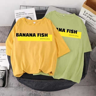 Banana Fish Camiseta Simple Unisex Ropa Top