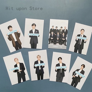 8 unids/set Kpop BTS Coway pequeña tarjeta foto tarjeta postal Polaroid tarjetas para Fans colección
