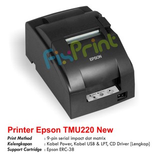 Epson TM-U220 TMU220 TMU220 TMU 220 Dot Matrix impresora POS de 9 pines