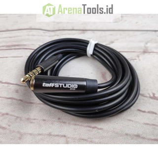 Taffstudio - Cable de extensión de Audio macho a hembra (3,5 mm, 2 m)