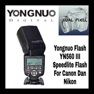 Yongnuo Flash YN560 III Speedlite Flash para Canon y Nikon