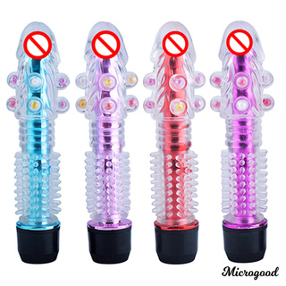 Mgood Jelly Head Multispeed clítoris vibrador Relax masajeador adulto juguetes sexuales para mujeres