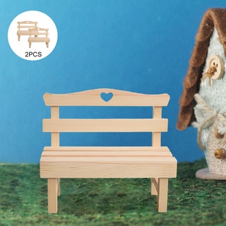 lindo 2 piezas silla miniatura hogar fotográfico props modelo para niños regalos