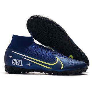 Nike Mercurial Superfly 7 Elite TF Men's and women's knitted football shoes，Lightweight waterproof football match shoes，soccer shoes，size 35-45
