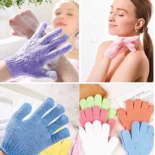 1 pieza de toalla de frotamiento creativa guantes de baño caramelos de colores toalla de baño guantes de baño toalla de baño