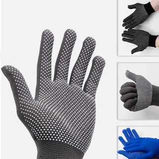 FINTOO guantes de equitación deportivos antideslizantes para medio dedo