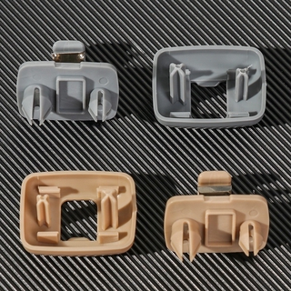 INABREEZE For Audi Sun Visor Clip Classic Car Interior Accessories Hook Clip Summer Durable Plastic Replaceable Car Bracket/Multicolor (9)