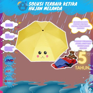 Personaje paraguas POKEMON paraguas plegable paraguas niños paraguas juguete divertido paraguas plegable 3D paraguas
