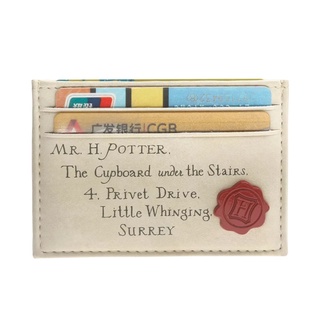 Tarjetero Cartera Mujer Harry Potter Carta Colegio Hogwarts (1)