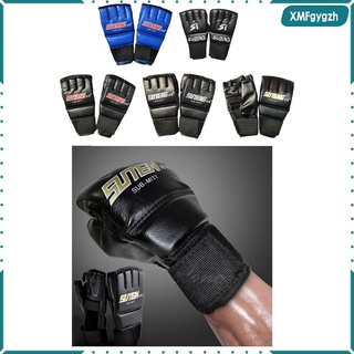 [xmfgygzh] muay thai entrenamiento saco de boxeo guantes de boxeo guantes deportivos para adultos niños