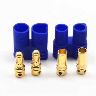 5 pares (10 piezas) EC3 Gold Plug mm Gold Plug + Socket 60A pxmall