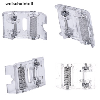 {weischointell} nuevo prensatelas para máquina de coser portátil mini rodillo de vástago bajo para el hogar hye
