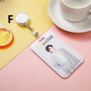 kpop tnt titular de la tarjeta de identificación tarjetas de identificación estirables adolescentes en tiempos de autobús cubierta de la tarjeta (7)