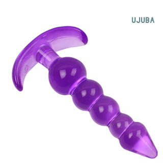 ujuba Women Men Silicone Orgasm Anal Beads Balls Butt Plug Ring Play Adult Sex Toy (5)