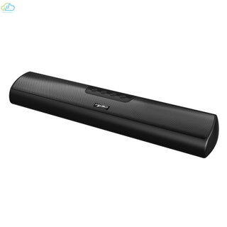 [AUD]HXSJ Q3 inalámbrico Bluetooth 5.0 altavoces 20W barra de sonido de cine en casa 3D estéreo barra de sonido con micrófono AUX IN USB TF tarjeta reproducción de música para TV Latop PC Smartphone