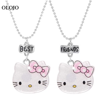 hello kitty buddy colgante nueva chica corazón lindo collar versión coreana de accesorios populares OLO (3)