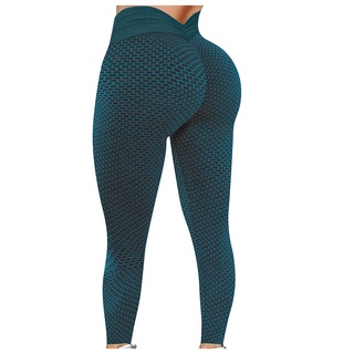 Bgk pantalones elásticos de Cintura Alta Para mujer/leggins deportivos Para yoga/ejercicio (5)