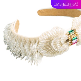 diadema de diamantes de imitación de moda bejewelled barroco hair hoop hair hoop headwear