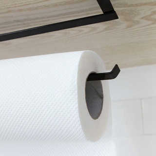ahlsen estante debajo del armario estante de papel de cocina toallero soporte percha estante de almacenamiento (4)