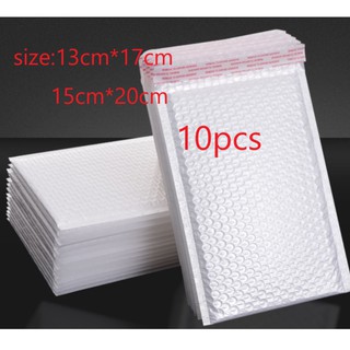 10pcs impermeable y resistente a caídas material PE burbuja sobre bolsa de embalaje bolsa