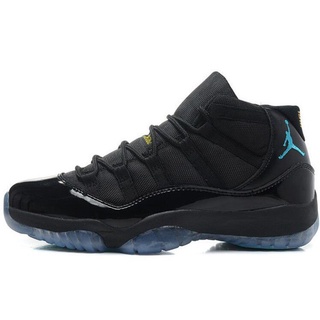 Disponible Gamma Blue Air Jordan 11 Retro Negro/Azul-Varsity Maíz Zapatos De Baloncesto