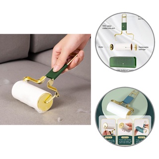 forlunch.mx Lightweight Lint Roller Manual Clothes Sweater Sticky Lint Remover Dust Proof for Home