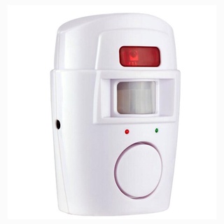 [0806]Sensor de movimiento con alarma inalámbrico para el hogar, caravana con 2 controles remotos