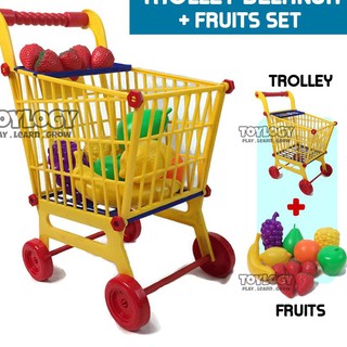Aec niños juguetes carrito de la compra carrito Playset supermercado carrito de la compra