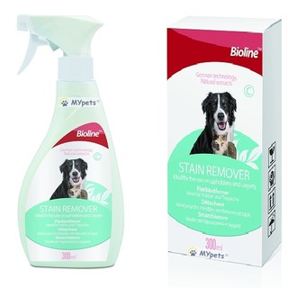300Ml Bioline removedor de manchas para mascotas perro gato, limpiador de caca, limpiador de manchas (SMG)