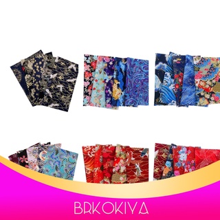 Brkokiya 30 pzs tela De algodón tela De algodón con estampado japonés De tela De 20x25 cm