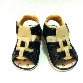 Sandalias bebé niños zapatos Babykiddies sonido suela de goma antideslizante
