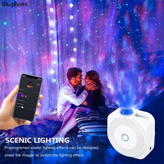 【Entrega rápida】Tuya wi-fi projetor céu estrelado inteligente lâmpada Controle de som Night Light Led likephone