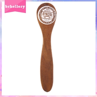 [Brhellery] brocha para cabello con mango De madera/cejas/cepillo pulidor