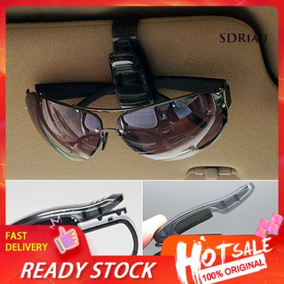 moda negro auto coche vehículo visera gafas de sol gafas de sol titular de la tarjeta clip