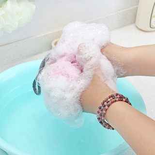 Yomi shop 1PC grande exfoliante cuerpo Puff suave baño ducha cuerpo hojaldre Buffer herramienta (4)