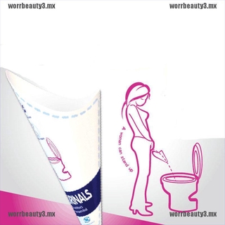 worr 10 unids/bolsa desechable femenino embudo urinario dispositivo de micción para viaje camping