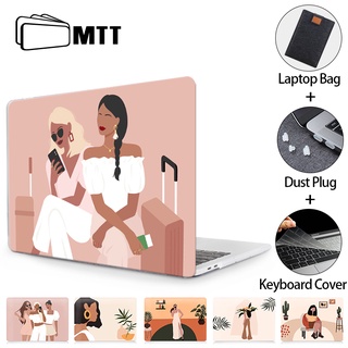 MTT Funda Para Macbook Pro 13 M1 14 15 16 Pulgadas Cubierta Air 13 11 12 Retina Touch Bar Con Bolsa Para Ordenador Portátil A2337