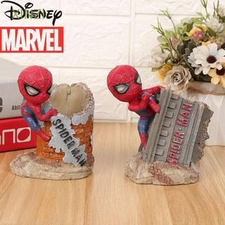 XINZI Originalidad Portaplumas Para los niños Diagrama de acción Spider - Man Spider - Man Pen Regalos Muñeca de juguete Anime Suministros domésticos y de oficina Resina Spider - Man Modelo de estatua