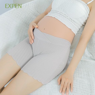 EXPEN Casual pantalones cortos de maternidad mujeres embarazadas bragas de seguridad calzoncillos verano cómodo algodón transpirable embarazo pantalones cortos/Multicolor (1)