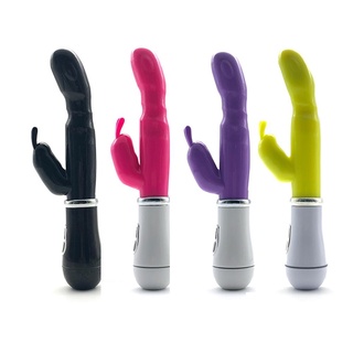 vibrador impermeable juguete sexual doble varilla masturbación conejo vibrador utensilios de sexo adulto producto sexual