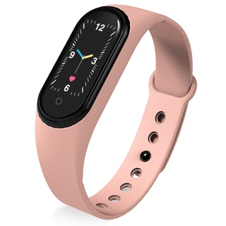 m5 smart fitness pulsera reloj ips pantalla oxígeno monitor de frecuencia cardíaca pulsera inteligente impermeable tracker pulseras (7)