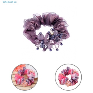 betocheck elegante cuerda para el cabello elegante decoración de flores banda para el cabello resistente al desgaste accesorios para el cabello