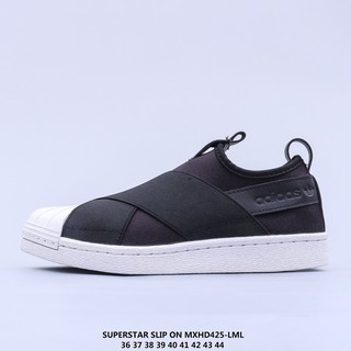 Adidas Superstar Slip-On Classic Cross Strap Shell Toe Zapatos casuales MXHD425-LML