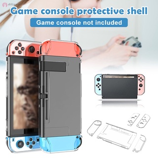 Protective Case Compatible with Nintendos Switch Dockable Soft TPU Protective Case Cover for Nintendos Switch