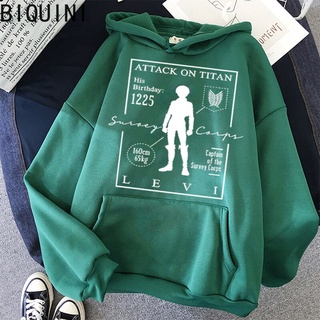 Attack on Titan sudadera con capucha de moda Pullovers ropa de invierno mujeres/hombres de gran tamaño sudaderas Vintage Casaul Harajuku Unisex Wram Tops (1)